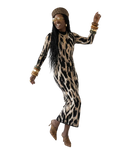 Audacious Leopard Print Sheath Dress