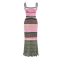 All Together Geometric Maxi Dress
